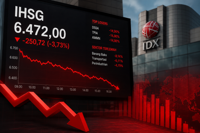 
					Saham multibagger kehabisan tenaga, DSSA – DCII babak belur kala IHSG tersungkur