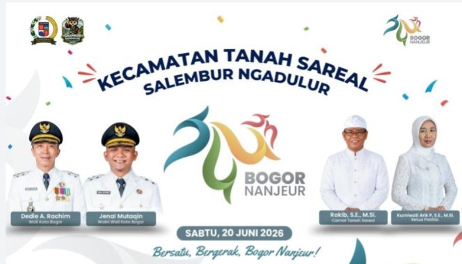 
					Tanah Sareal Luncurkan Jingle dan Maskot “Si Buek” pada Helaran HJB ke-544 Kota Bogor