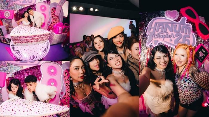 Gelar ultah mewah di GBK, sumber kekayaan selebgram Hanum Mega bagi-bagi hadiah emas hingga dolar