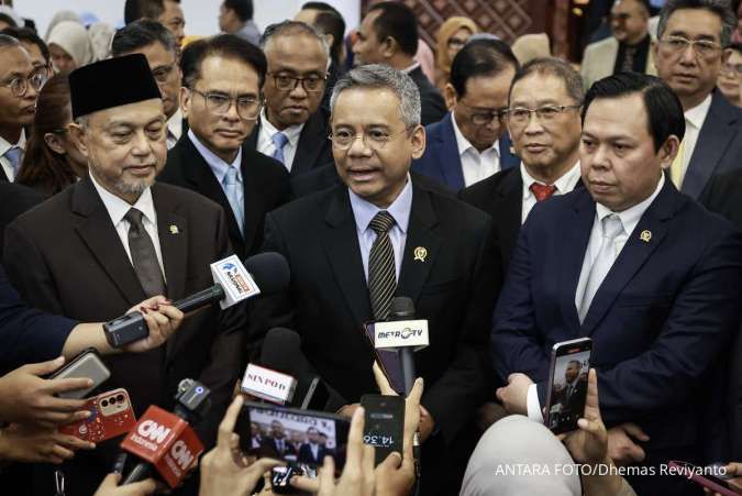 Menkeu Suahasil melantik pejabat baru di Kemenkeu, ada DJP hingga Bea Cukai